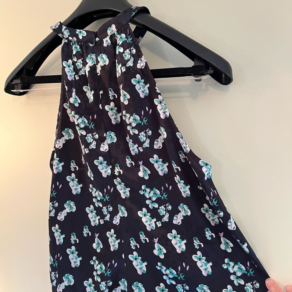 Like new Noize Black Floral Top XS - Picture 3 of 6